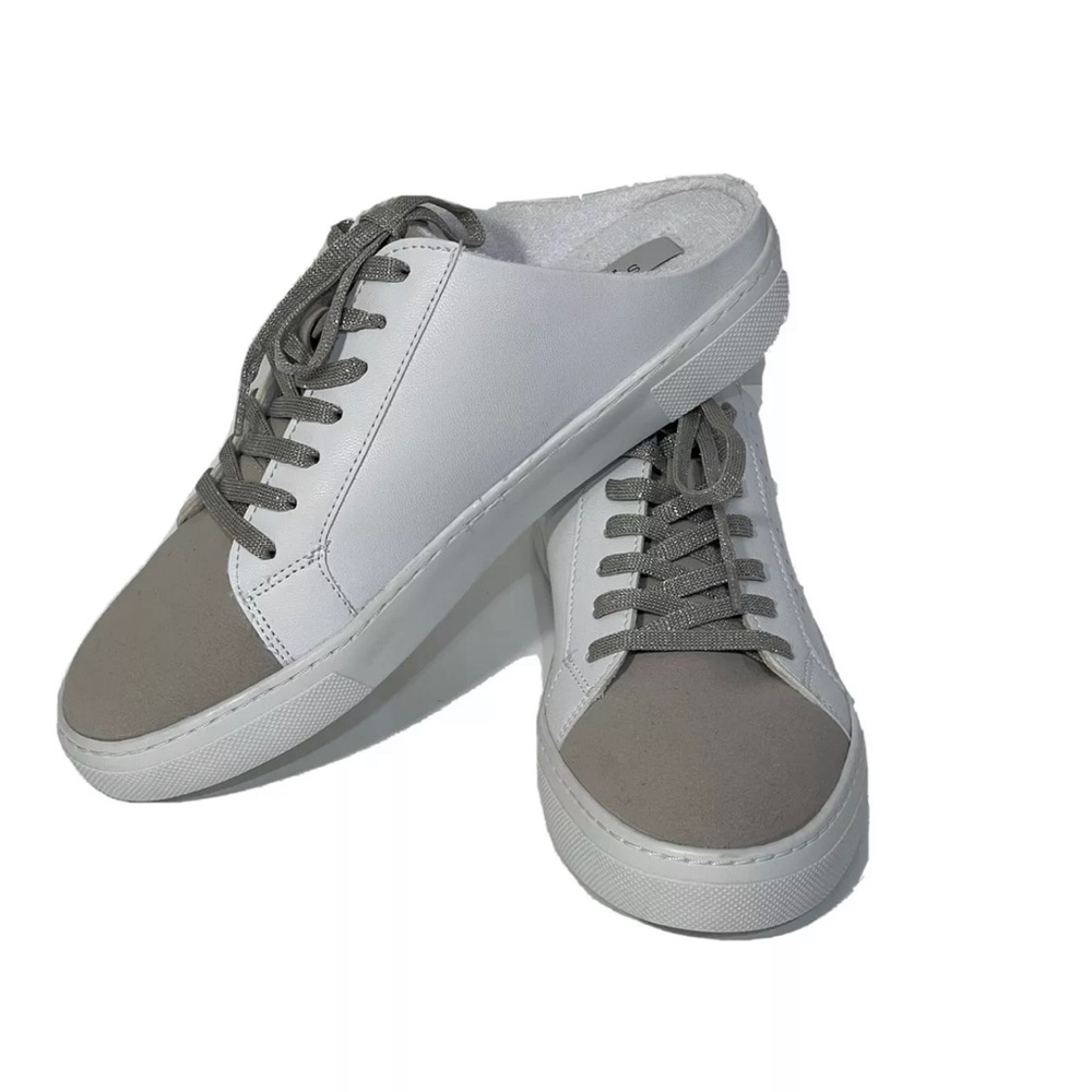 NWOT Steven New York Women’s 7 White Mule Sneakers